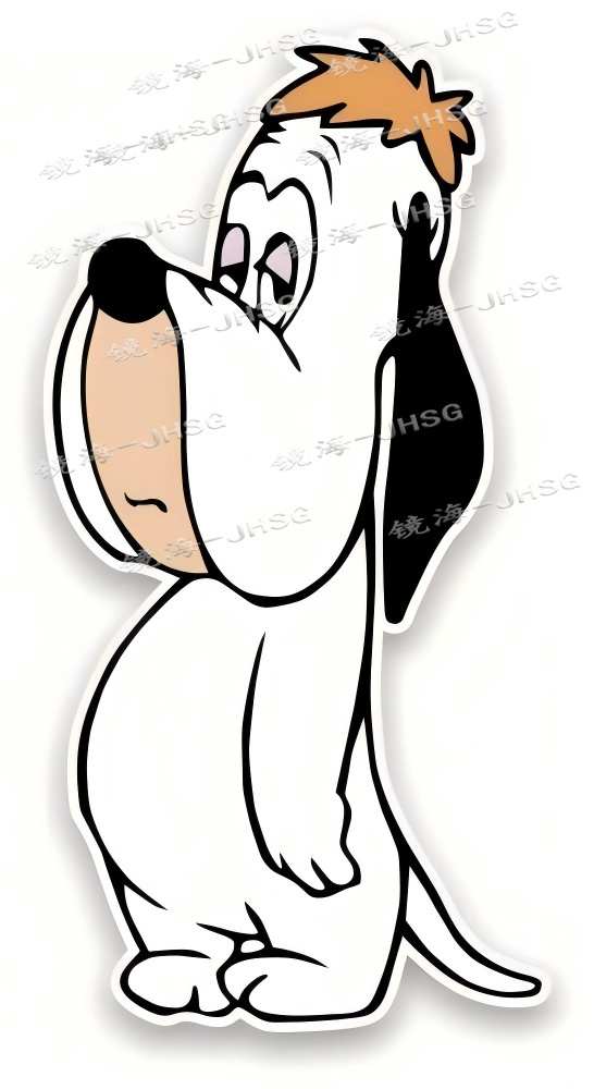 Laptop External Accessories - Droopy Dog 만화 스티커, 자동차, 오토바이,
