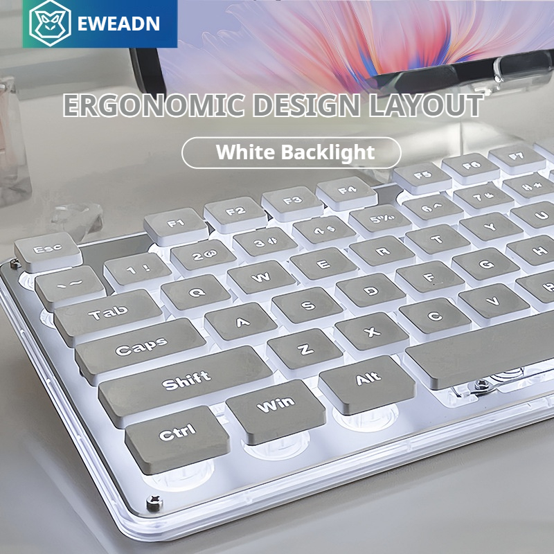 Laptop External Accessories - EWEADN V3 무선 무음 사무용 키보드
