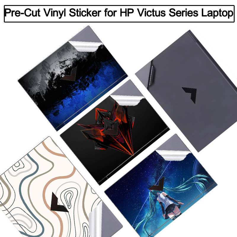 Victus Laptop Accessories - 안티 스크래치 DIY 비닐 스티커 스킨