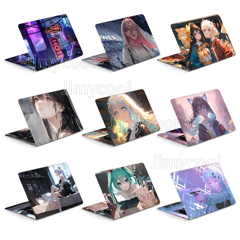 Laptop Accessories Dell - DIY 애니메이션 커버 노트북 스티커 비닐