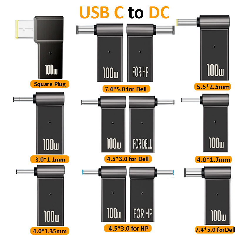 Laptop Accessories Dell - PD 100W 노트북 전원 충전기 커넥터