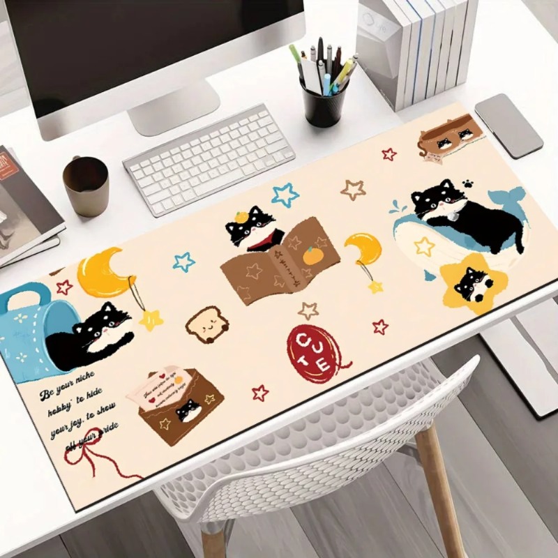 Laptop Accessories Design - CIFBUY 마우스 패드 현대적인 고양이 디자인