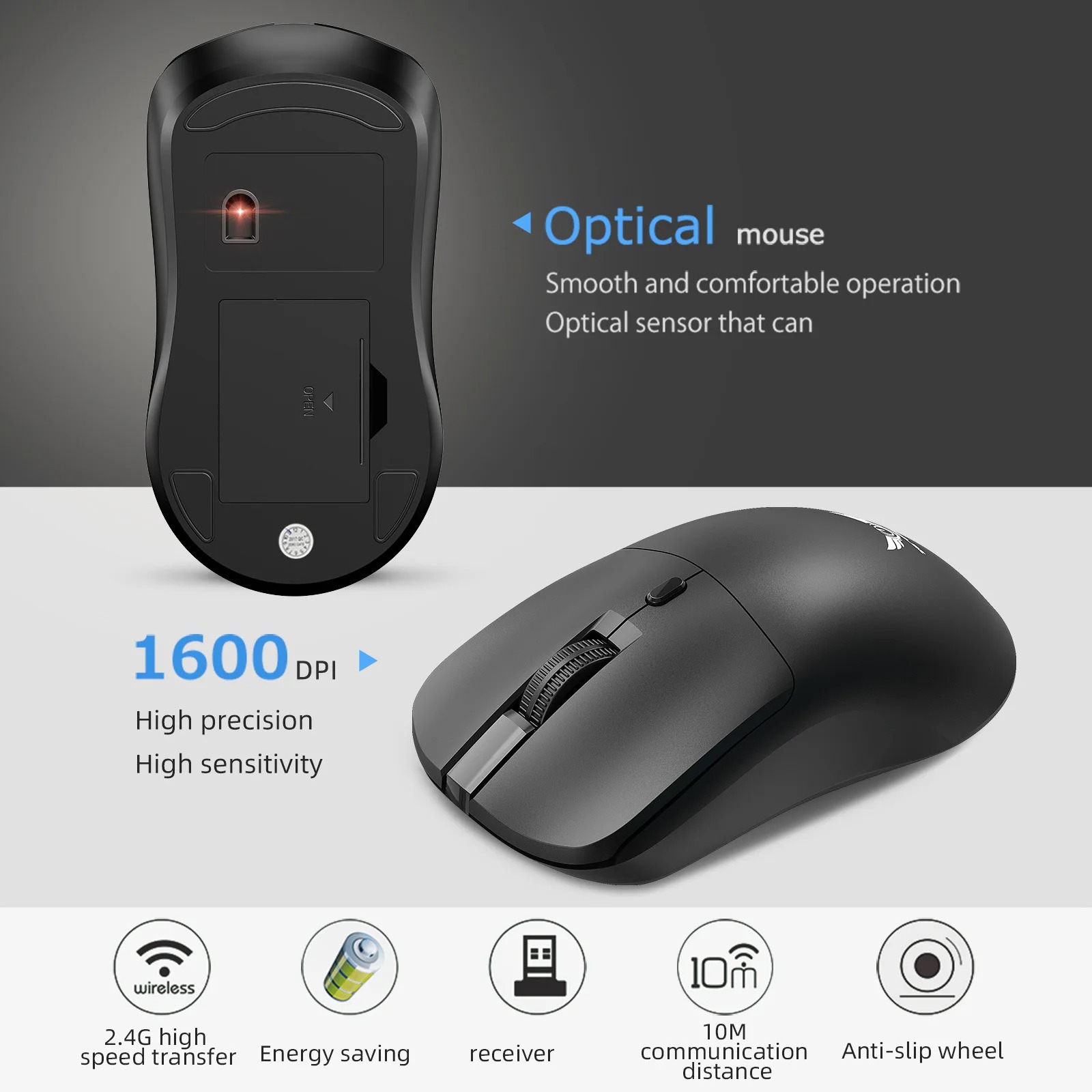 PC/노트북/Macbook Pro용 무선 마우스 USB - Laptop External Accessories 리뷰 및 가격
