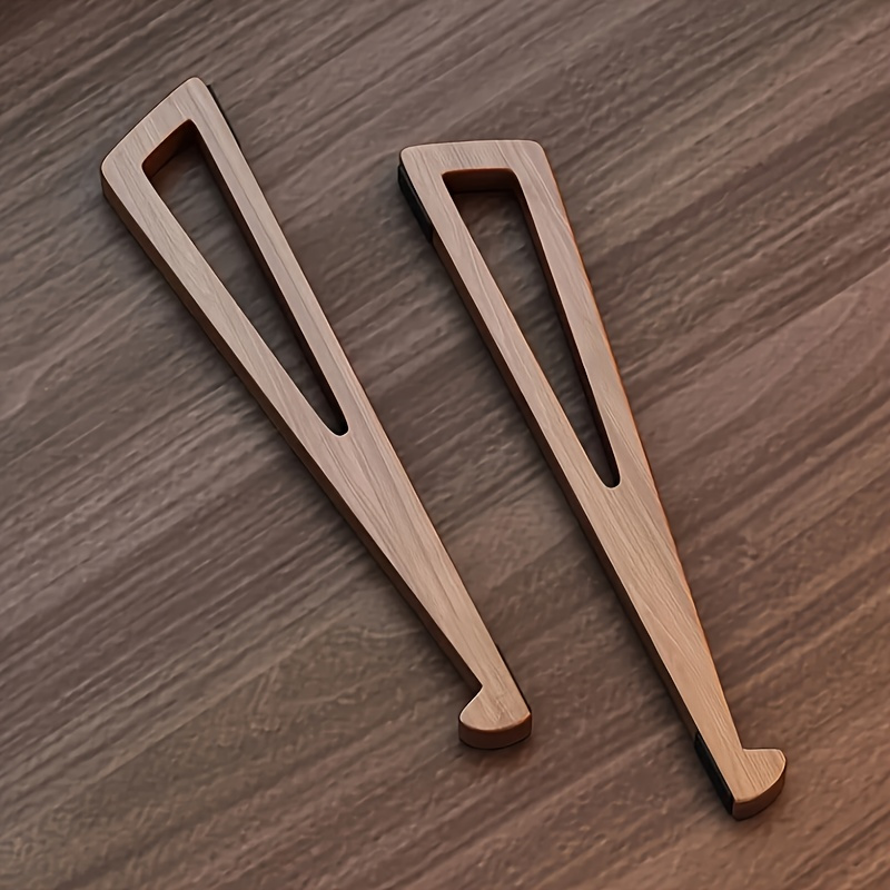 휴대용 접이식 목재 노트북 스탠드 - 인체공학적 12  - Laptop Accessories Design 리뷰 및 가격