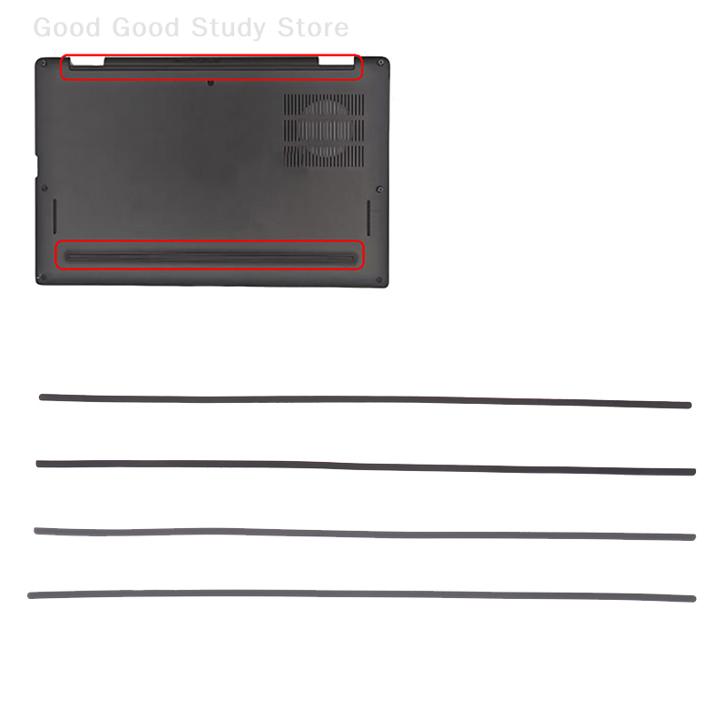 1/2Pcs 노트북 고무 스트립 컴퓨터 DIY 하단 케 - Laptop Accessories Dell 리뷰 및 가격