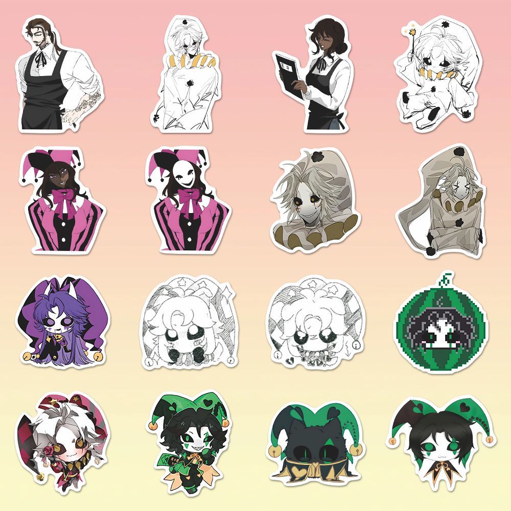 73PCS 프리크 서커스 피에로 애니메이션 스티커 만화 - Laptop Accessory 리뷰 및 가격