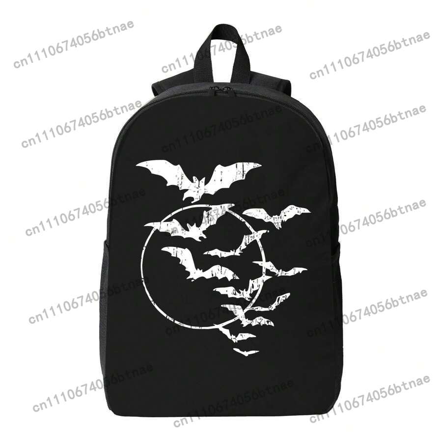 할로윈 박쥐의 군집 보름달 무시무시한 빈티지 아트 백팩 - Laptop Bag Waterproof 리뷰 및 가격