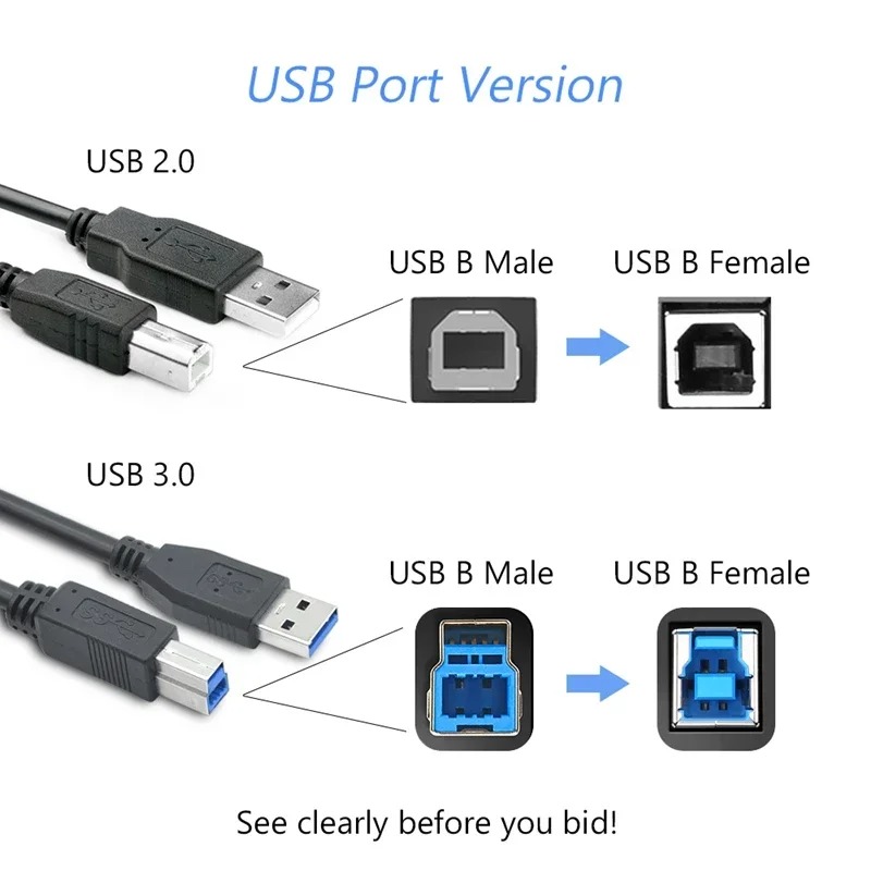 노트북 PC용 USB 3.0 A 타입 수-B 수 데이터 - Laptop External Accessories 리뷰 및 가격