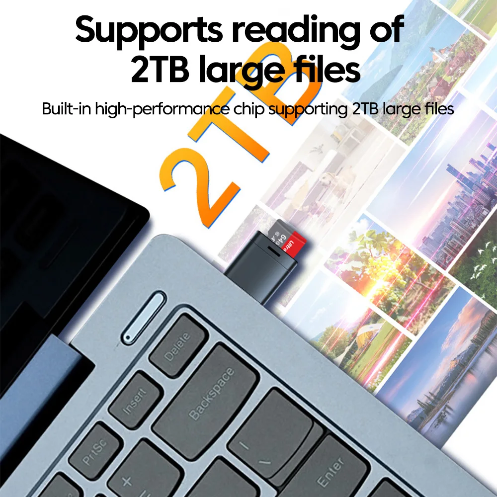 USB 2.0 미니 TF 카드 리더, 차량용 외장 스토 - Laptop External Accessories 리뷰 및 가격