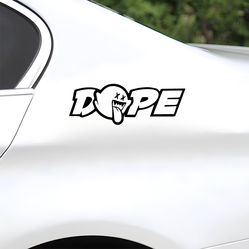 DOPE 디자인 프리미엄 비닐 스티커 자동차 트럭 오토 - Laptop Accessories Design 리뷰 및 가격