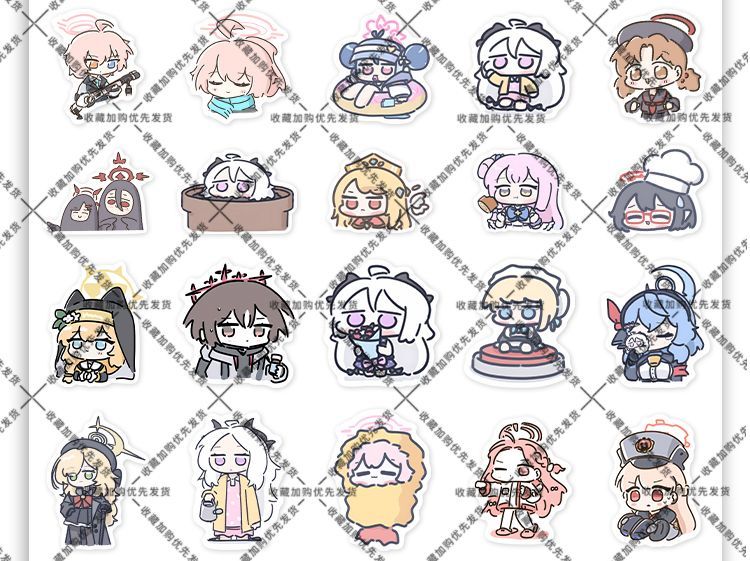 80PCS 애니메이션 블루 아카이브 소라사키 히나 스티 - Laptop Accessories Cute 리뷰 및 가격