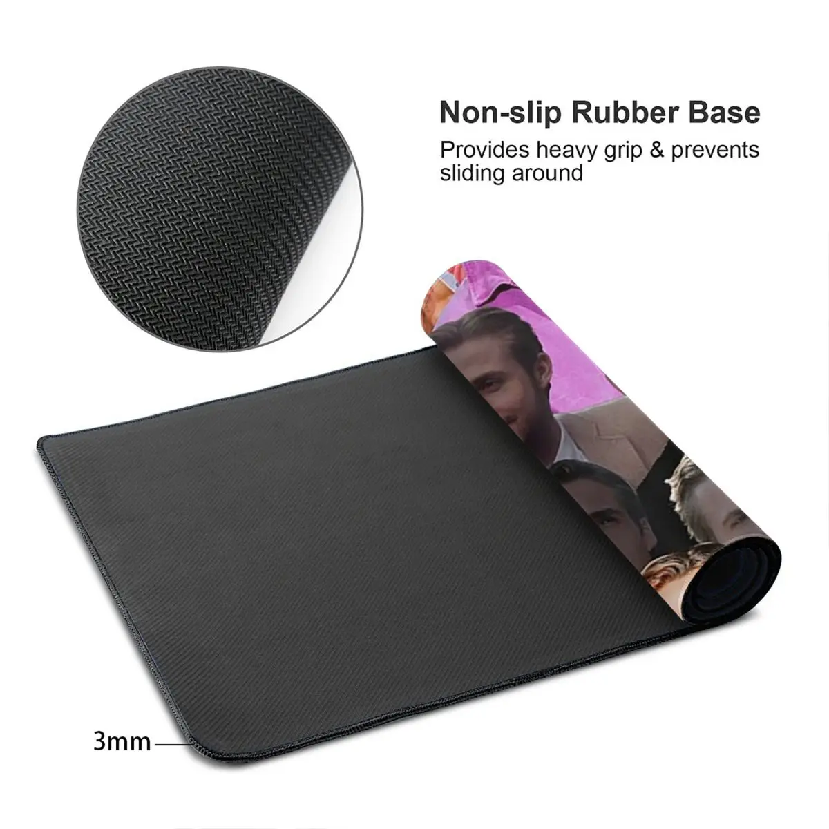 대형 마우스 패드 라이언 고슬링 사진 콜라주 게이머 P - Laptop Accessories Ryans 리뷰 및 가격