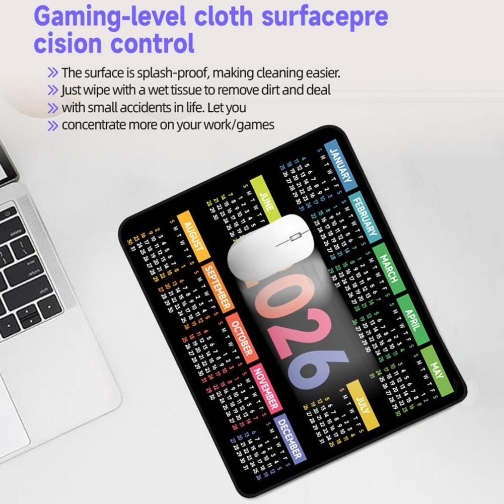 2026 달력 마우스 패드 방수 홈 오피스 게임용 컴퓨 - Laptop Accessories Gaming 리뷰 및 가격