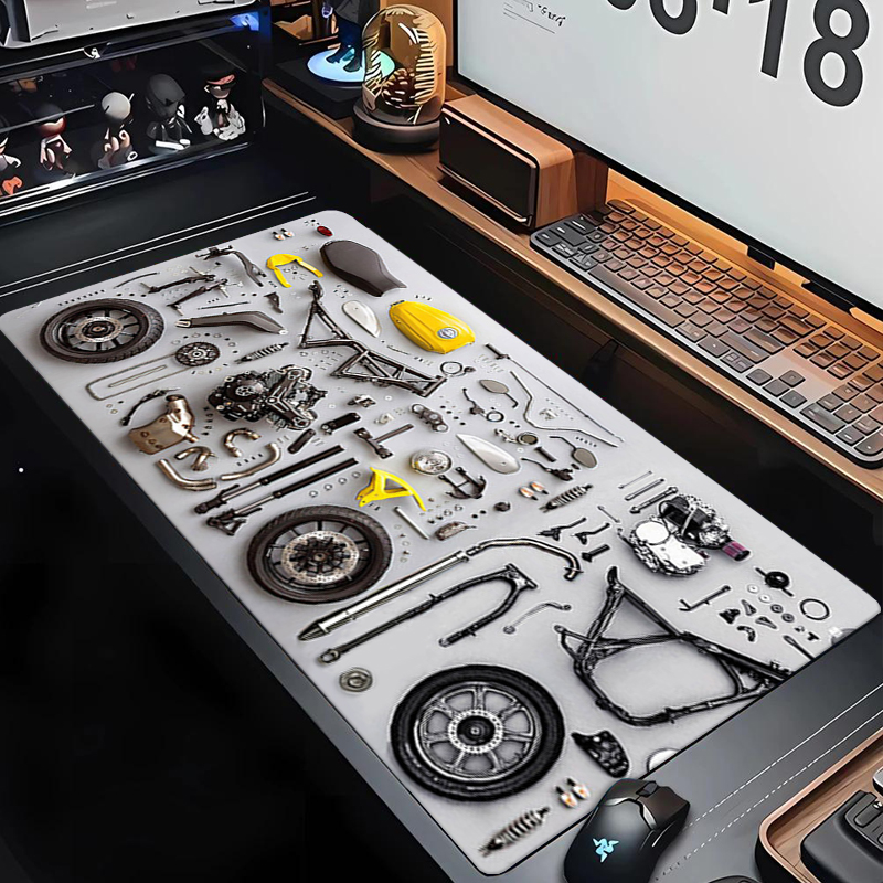분해도면 고무 마우스 패드 마우스 패드 XXL 게임 액 - Laptop Accessories Gaming 리뷰 및 가격