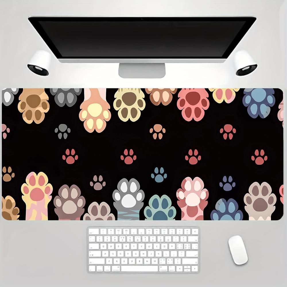 XXL 대형 게이밍 마우스 패드, 귀여운 고양이 발 테 - Laptop Accessories Design 리뷰 및 가격