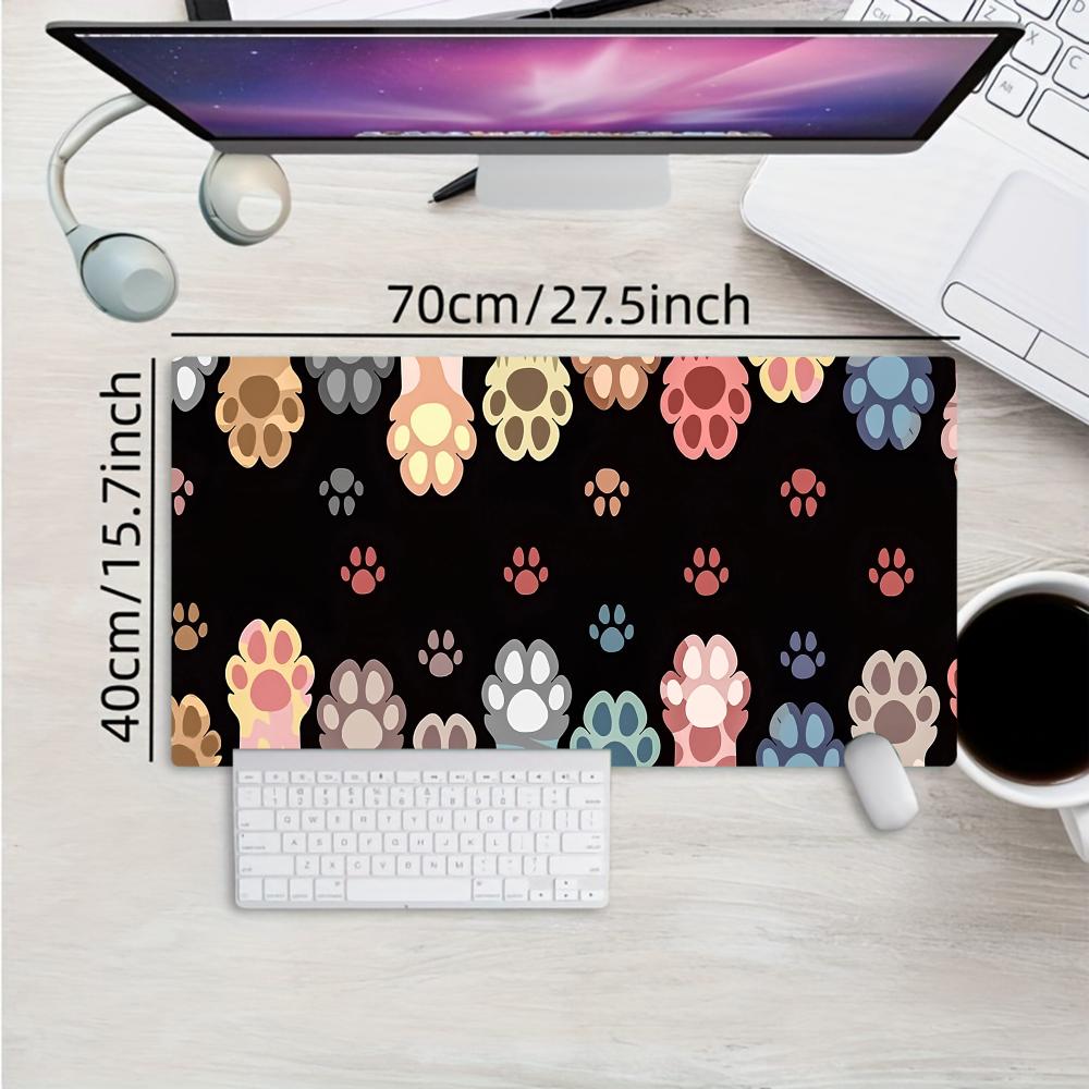 XXL 대형 게이밍 마우스 패드, 귀여운 고양이 발 테 - Laptop Accessories Design 리뷰 및 가격