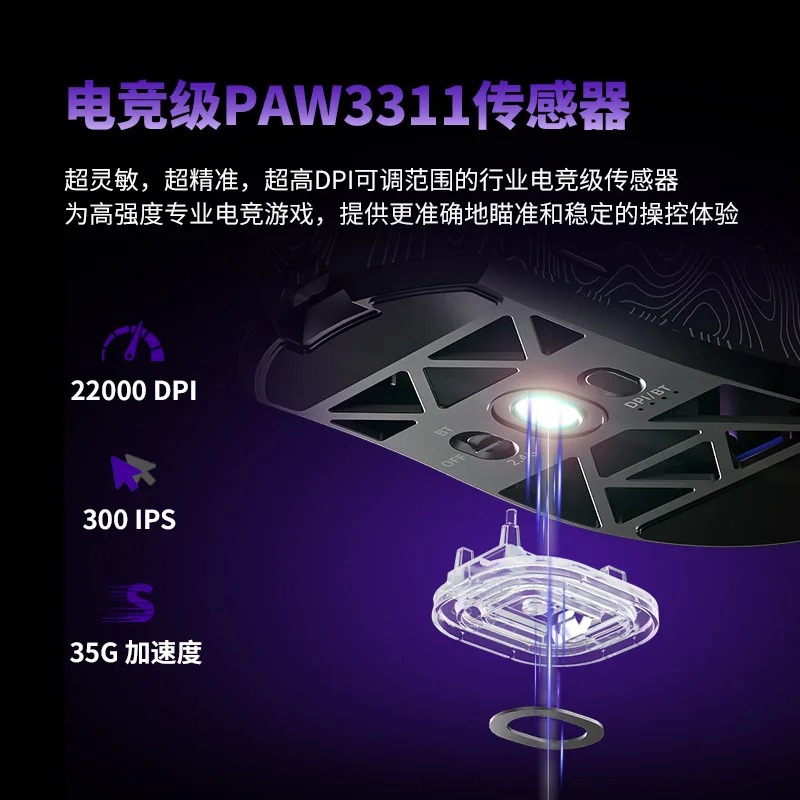 FURYCUBE G11 무선 게이밍 마우스 3모드 PA - Laptop Accessories Design 리뷰 및 가격