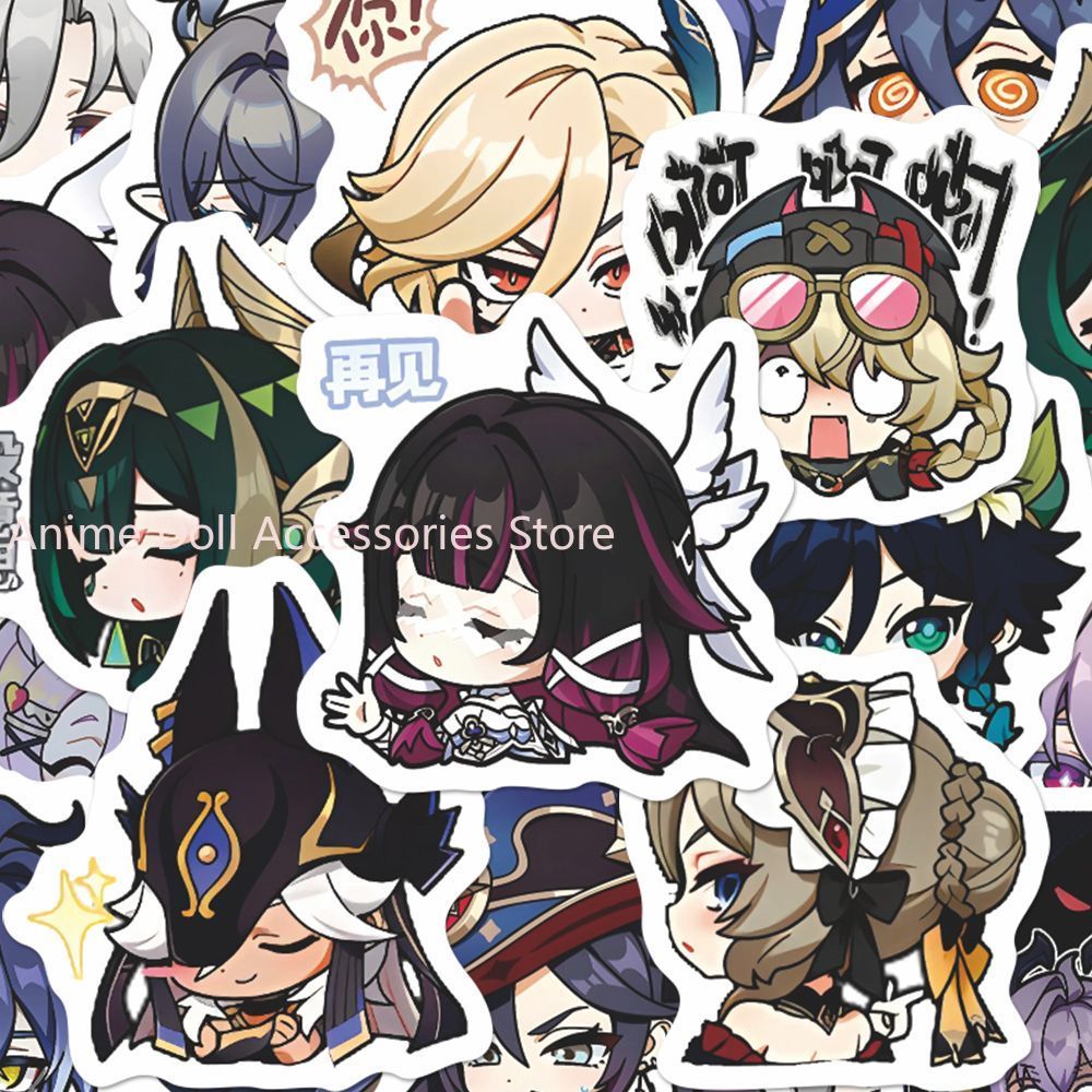 64PCS Genshin Impact Moon Maid - Laptop Accessories 리뷰 및 가격