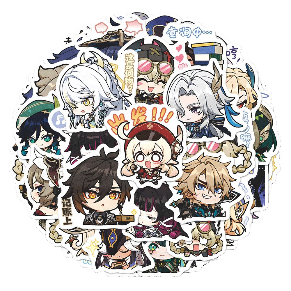 64PCS Genshin Impact Moon Maid - Laptop Accessories 리뷰 및 가격